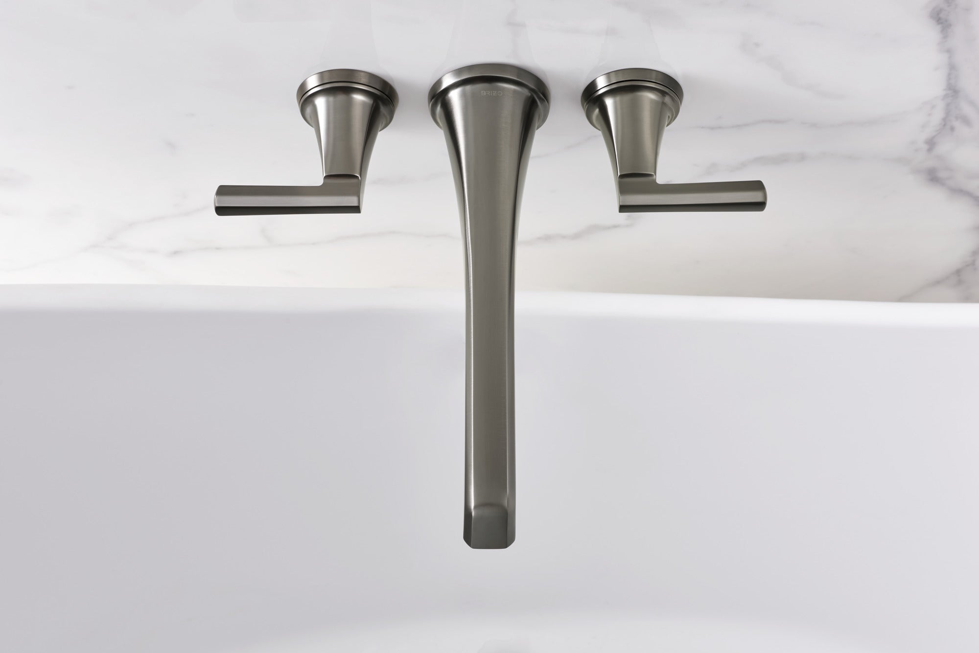 Brizo Levoir™ Two-Handle Wall Mount Tub Filler - Less Handles