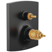 Brizo Kintsu® TempAssure® Thermostatic Valve Trim with Integrated 3-Function Diverter Trim - Less Handles