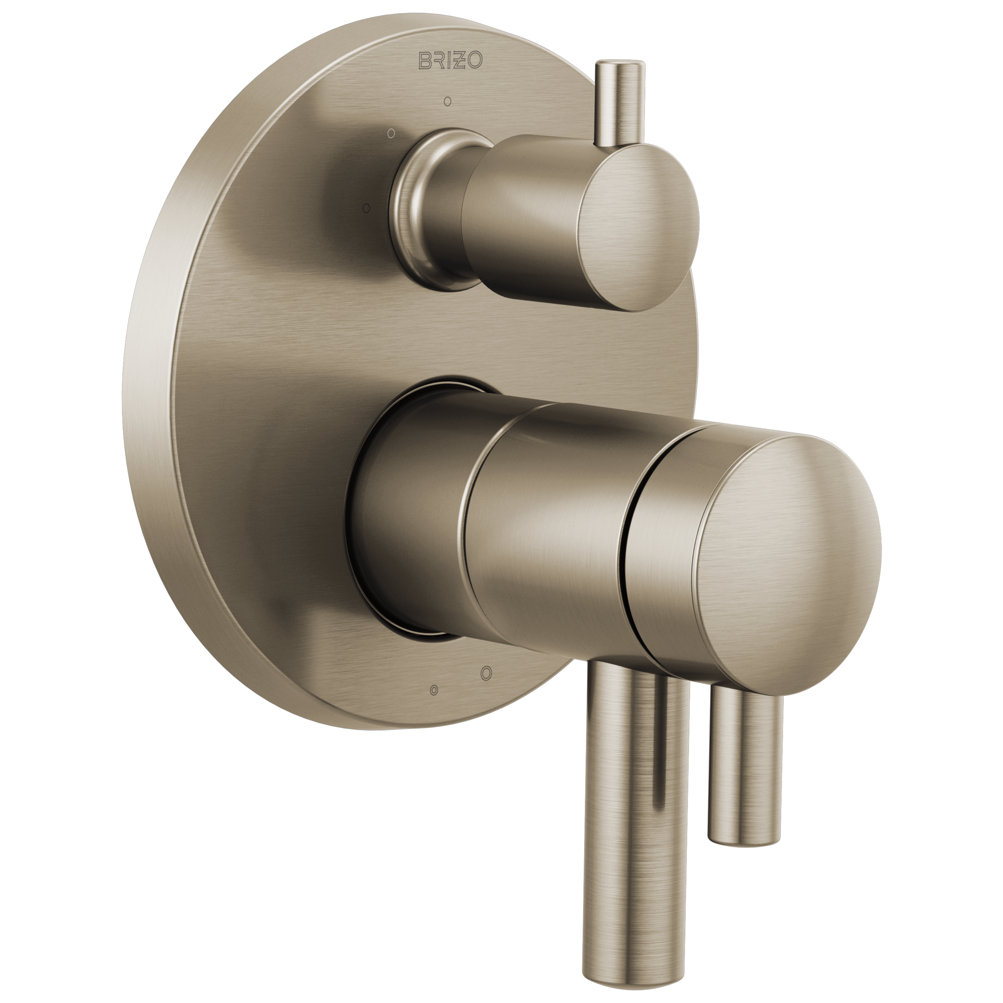 Brizo Odin® TempAssure Thermostatic Valve with Integrated 3-Function Diverter Trim