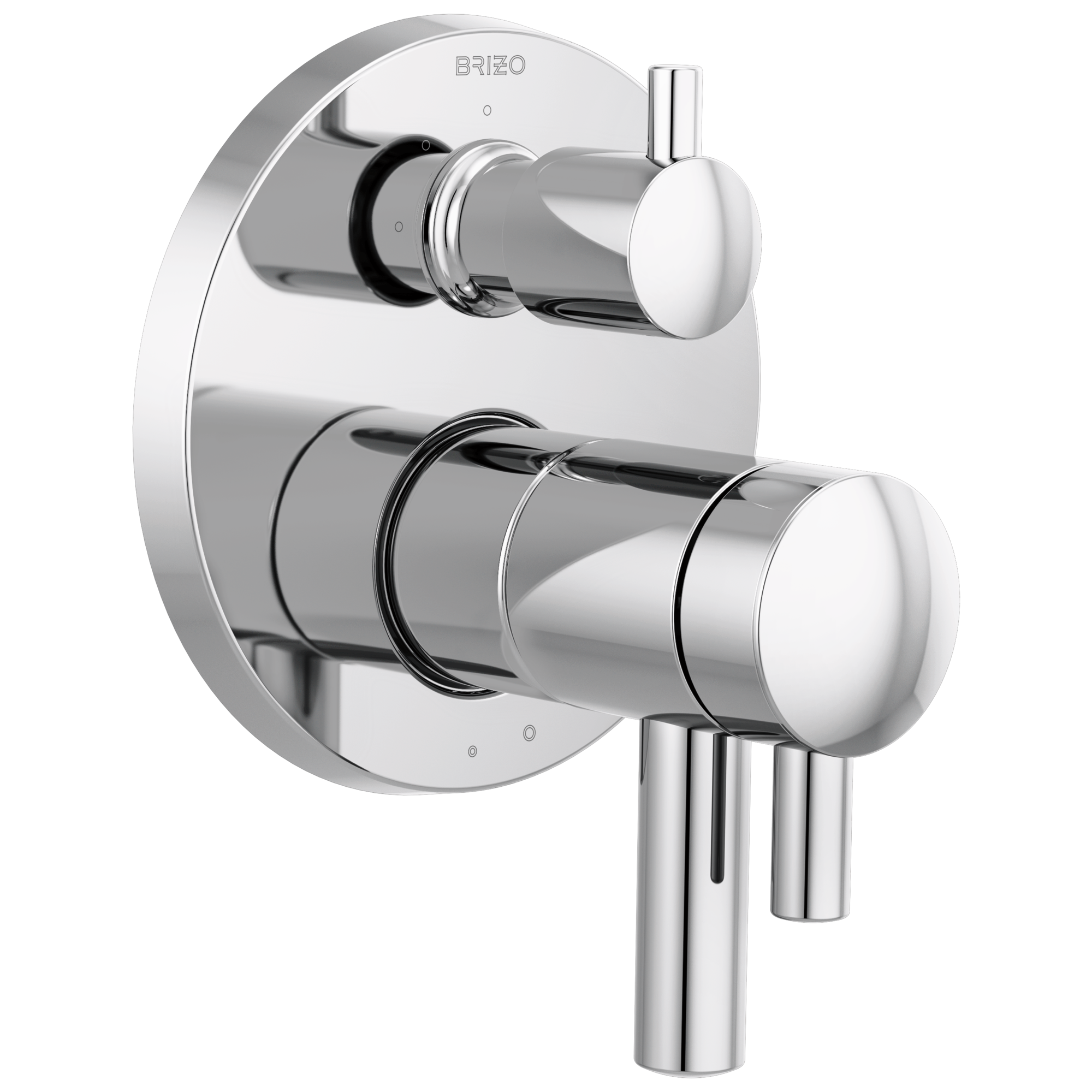Brizo Odin® TempAssure Thermostatic Valve with Integrated 3-Function Diverter Trim