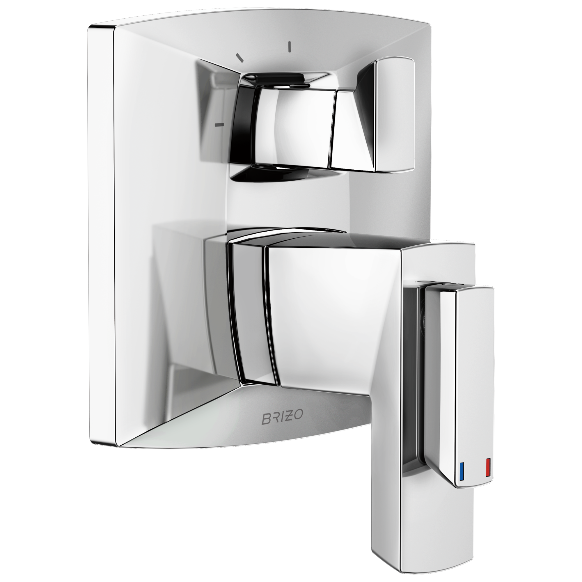 Brizo Vettis® Tempassure® Thermostatic Valve With Integrated 3-Function Diverter Trim