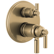 Brizo Invari® Tempassure® Thermostatic Valve With Integrated 6-Function Diverter Trim