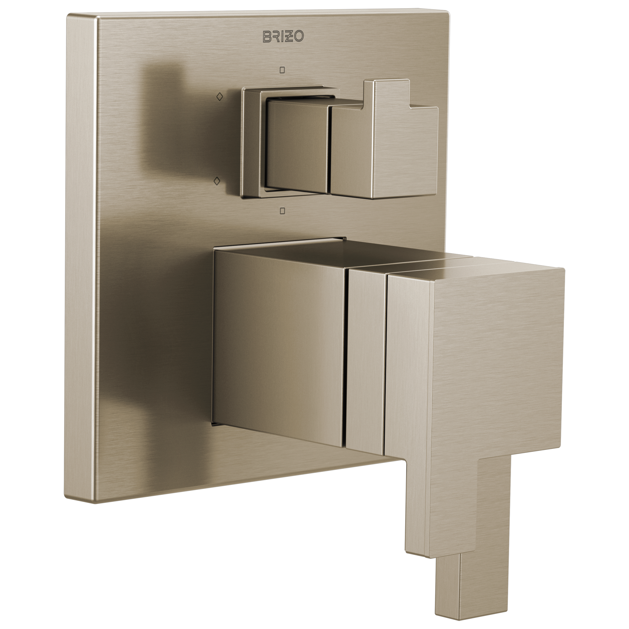 Brizo Siderna® TempAssure Thermostatic Valve with Integrated 6-Function Diverter Trim
