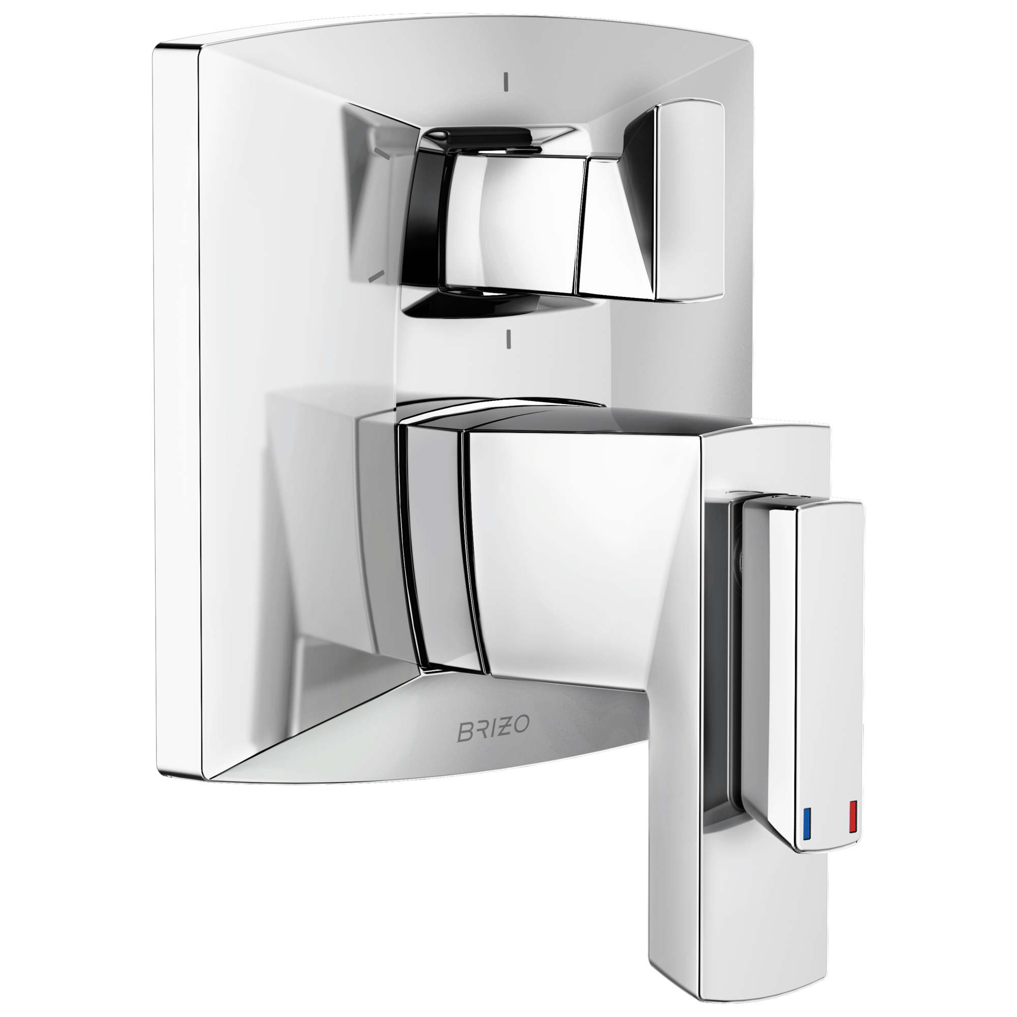 Brizo Vettis® Tempassure® Thermostatic Valve With Integrated 6-Function Diverter Trim