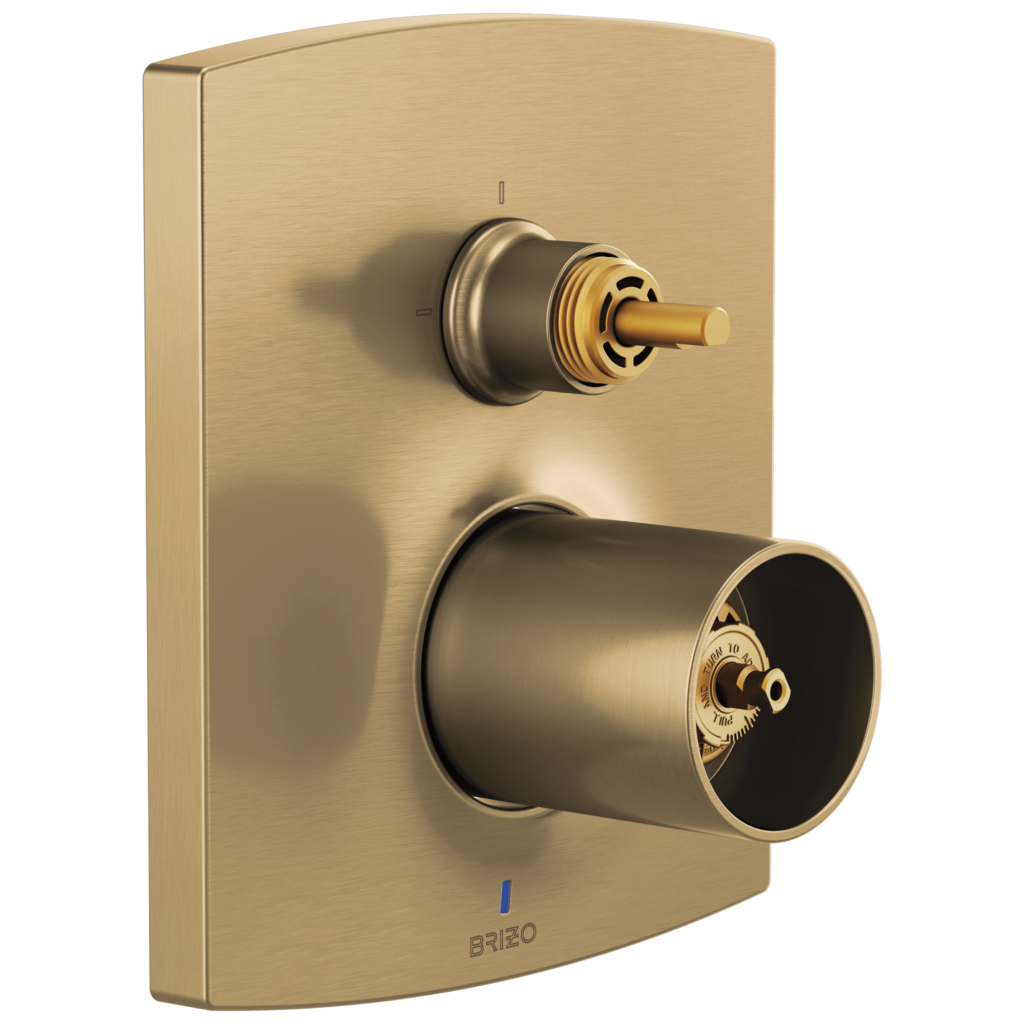 Brizo Kintsu® Pressure Balance Valve with Integrated 3-Function Diverter Trim - Less Handles