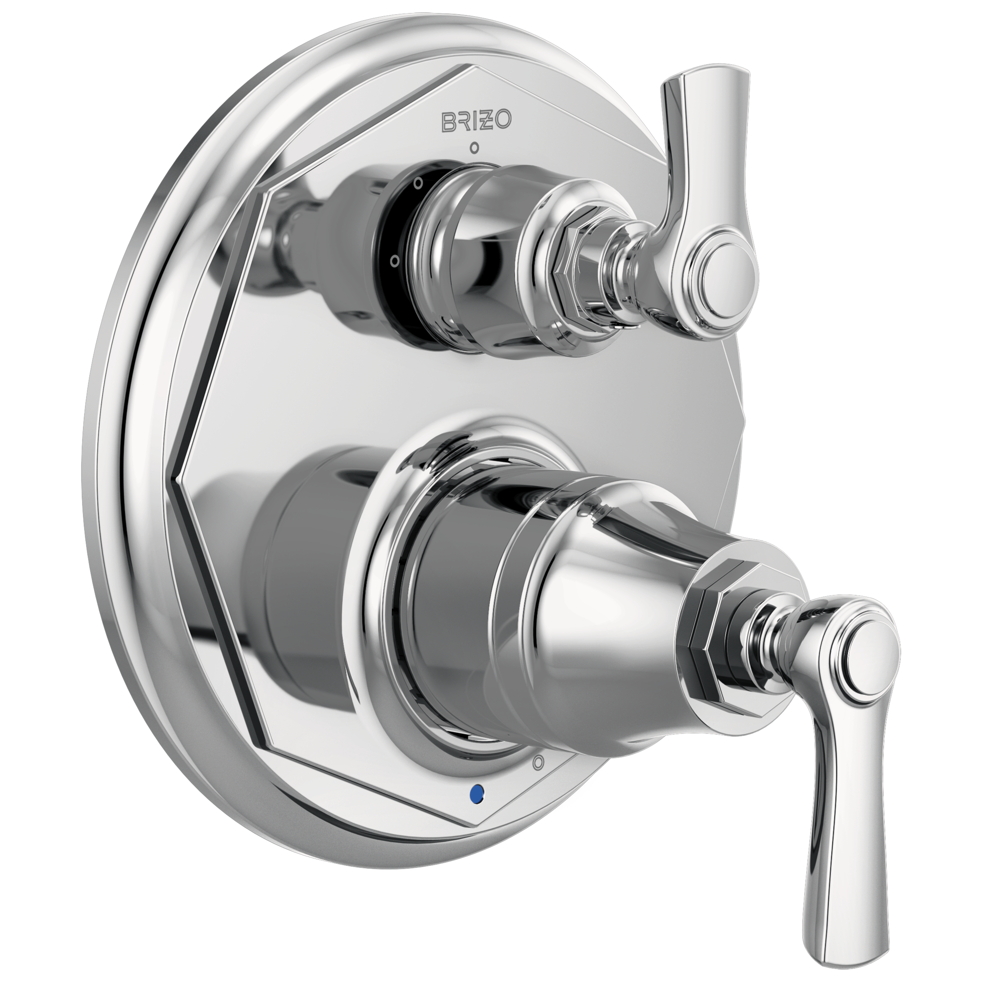 Brizo Rook® Pressure Balance Valve with Integrated 3-Function Diverter Trim