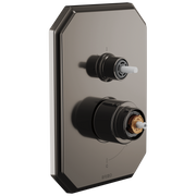 Brizo Beauclere™ Pressure Balance Valve with Integrated 3-Function Diverter Trim - Less Handles