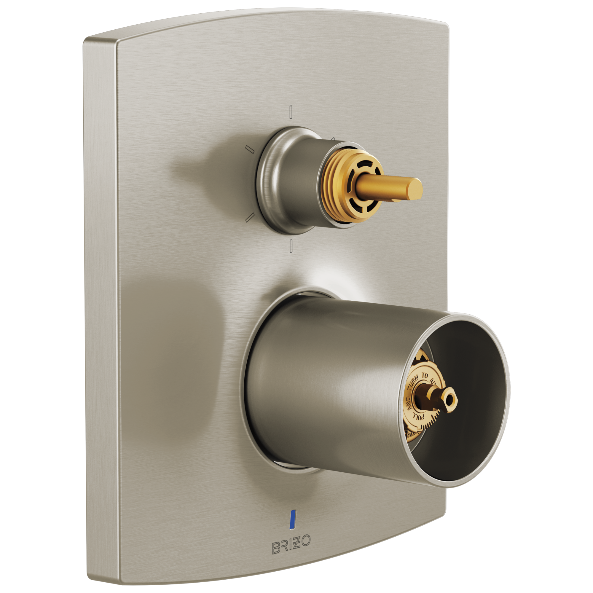 Brizo Kintsu® Pressure Balance Valve with Integrated 6-Function Diverter Trim - Less Handles