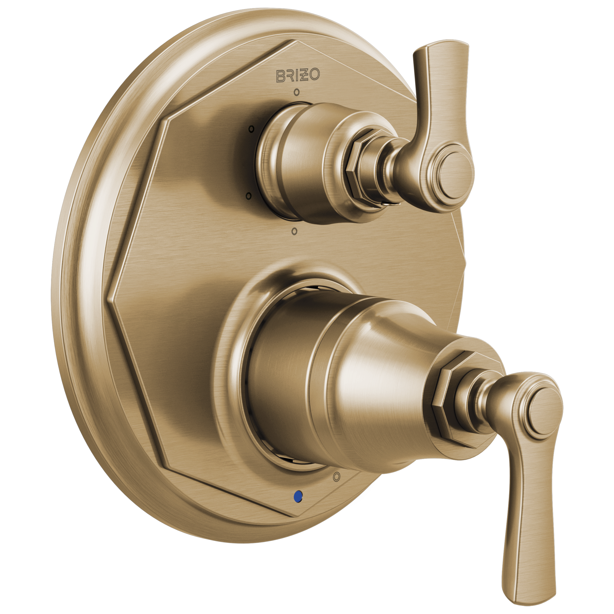 Brizo Rook® Pressure Balance Valve with Integrated 6-Function Diverter Trim