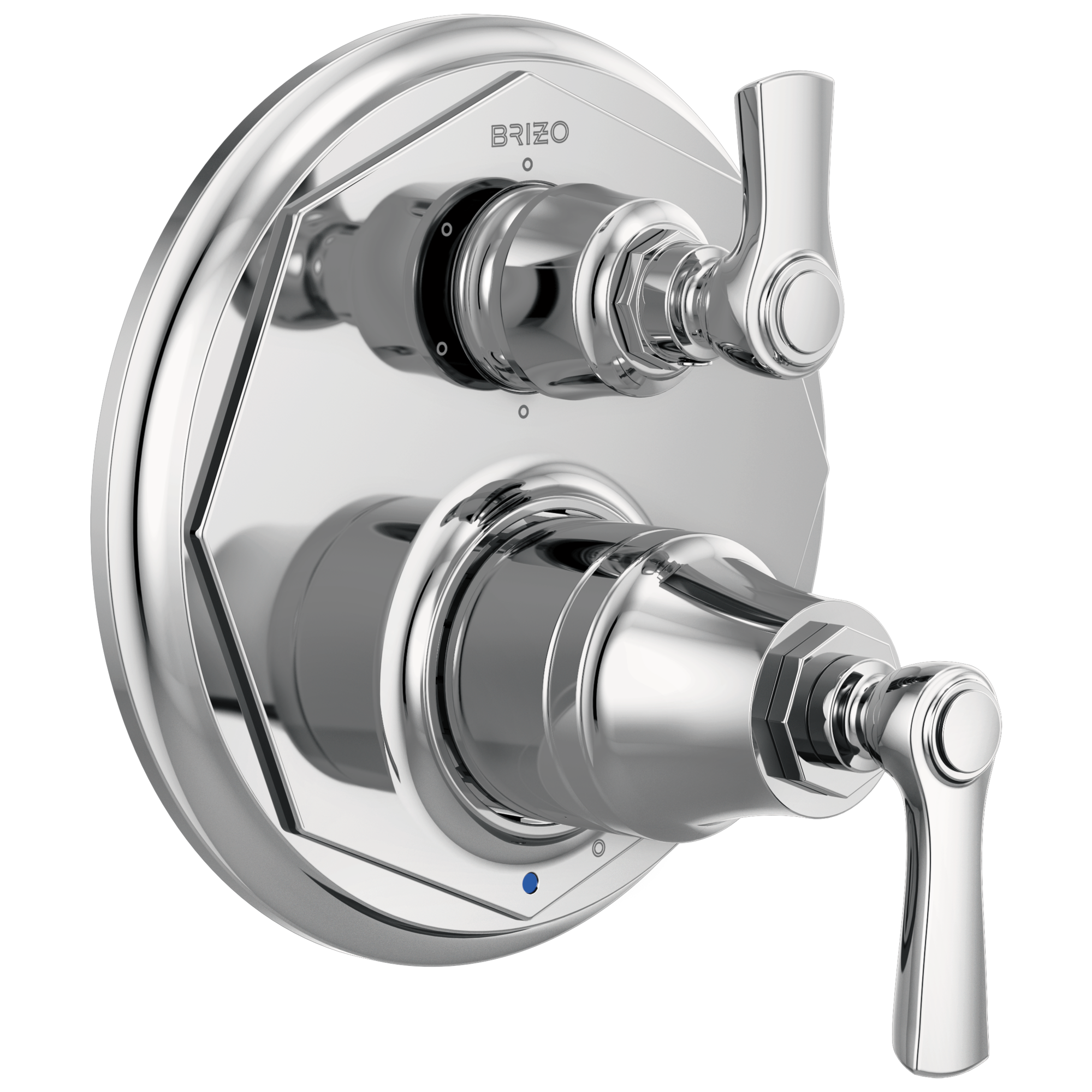 Brizo Rook® Pressure Balance Valve with Integrated 6-Function Diverter Trim