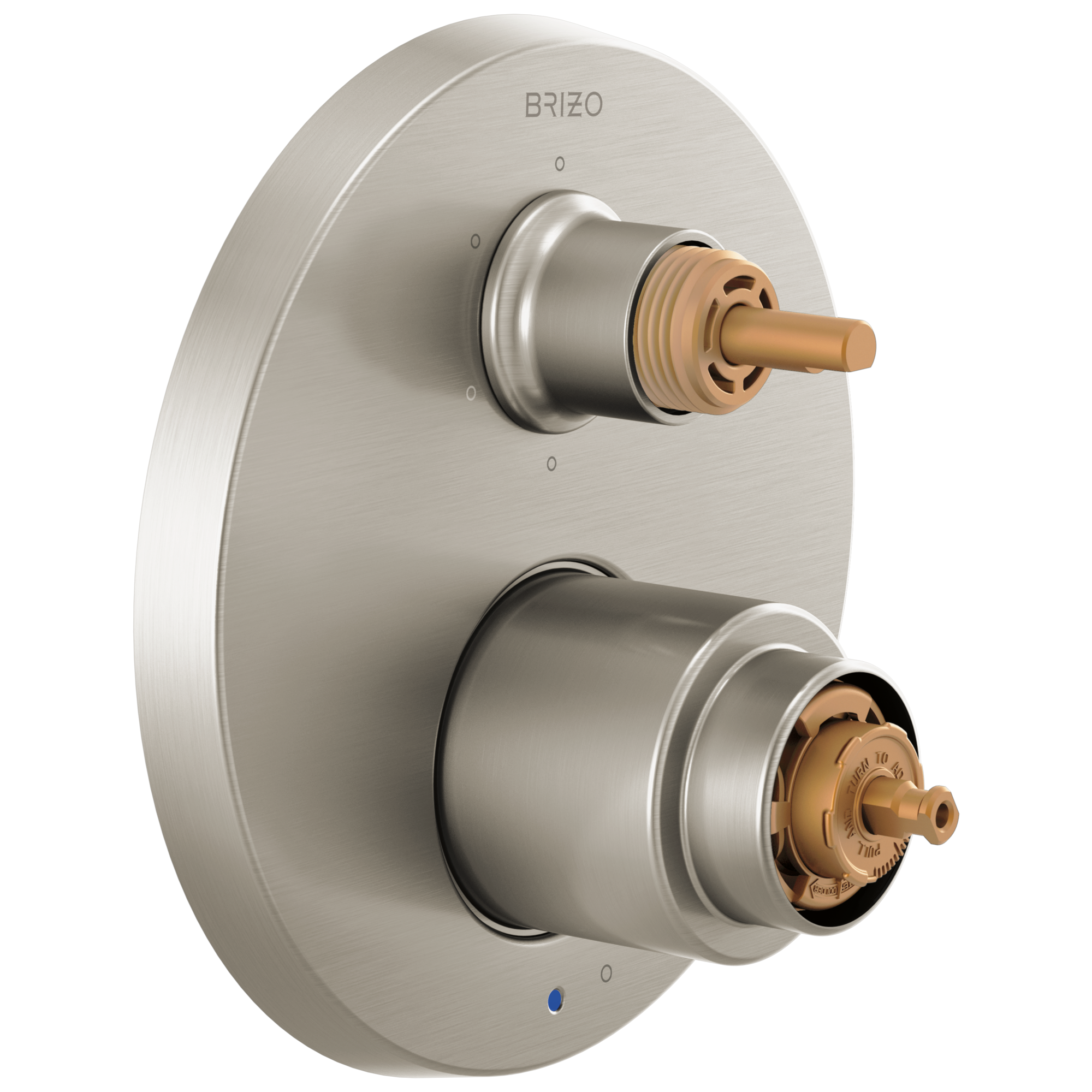 Brizo Odin® Pressure Balance Valve with Integrated 6-Function Diverter Trim - Less Handles