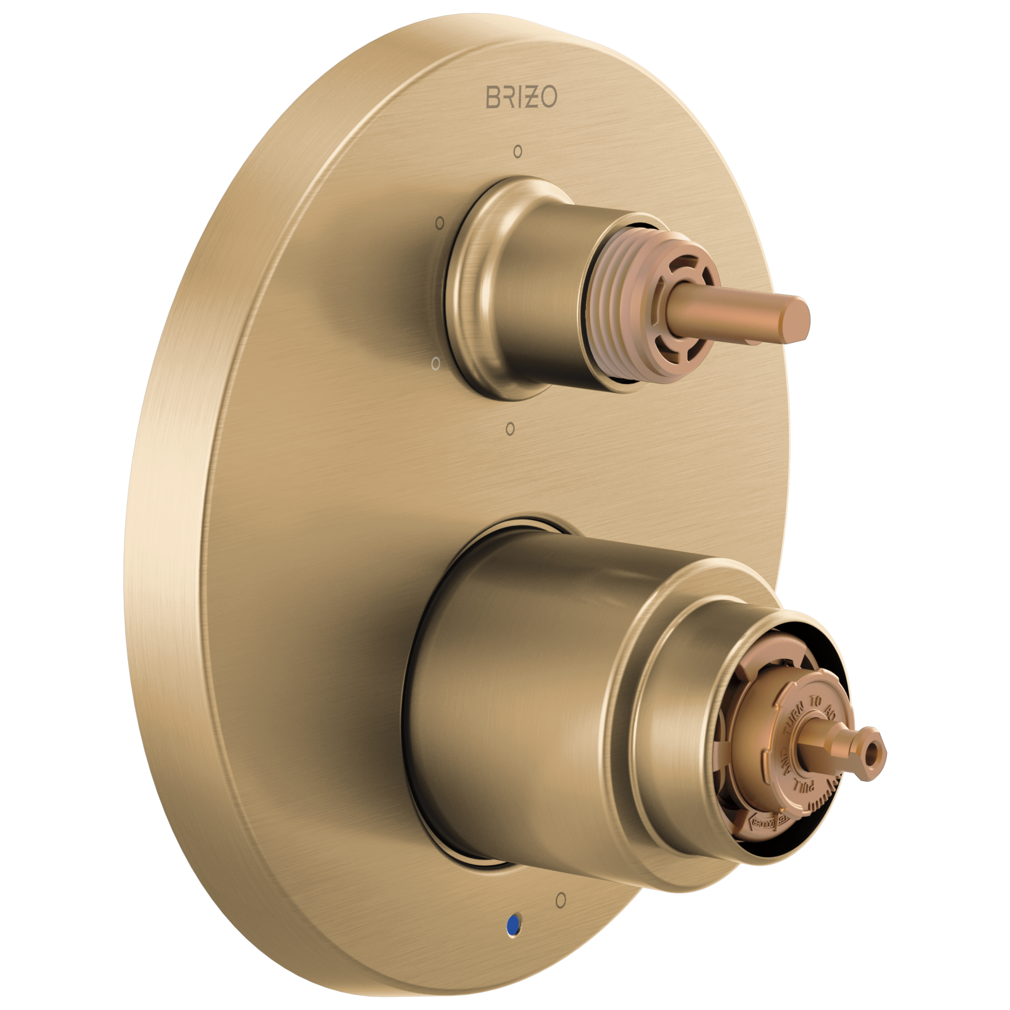 Brizo Odin® Pressure Balance Valve with Integrated 6-Function Diverter Trim - Less Handles