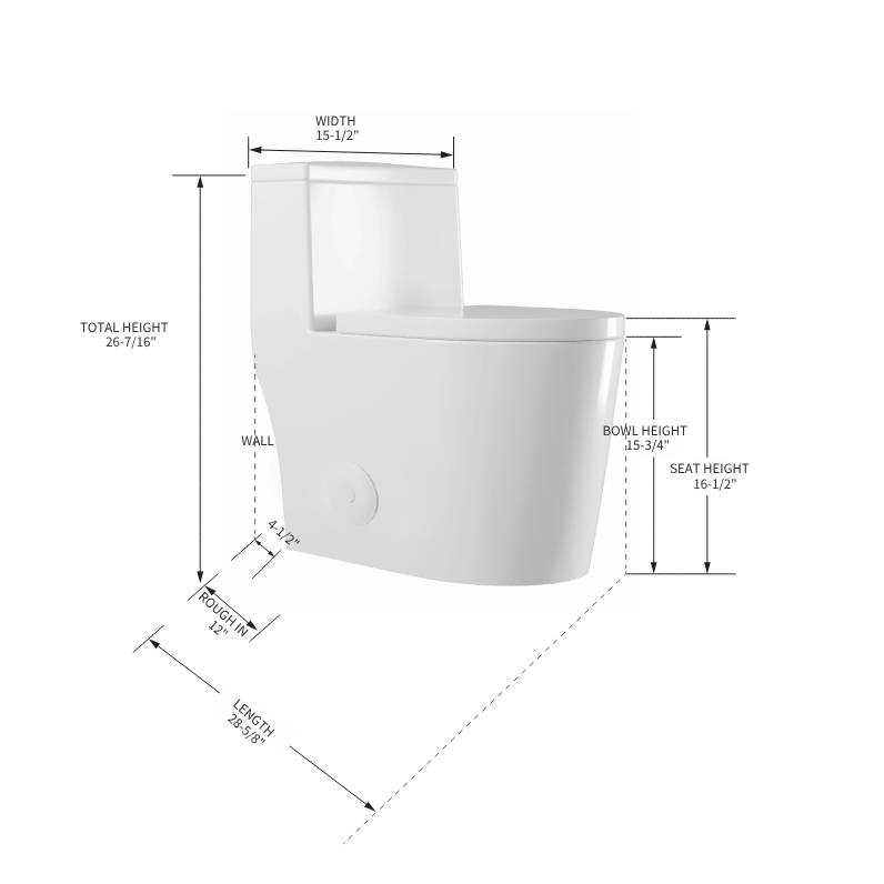 Blossom One Piece Toilet T9 05