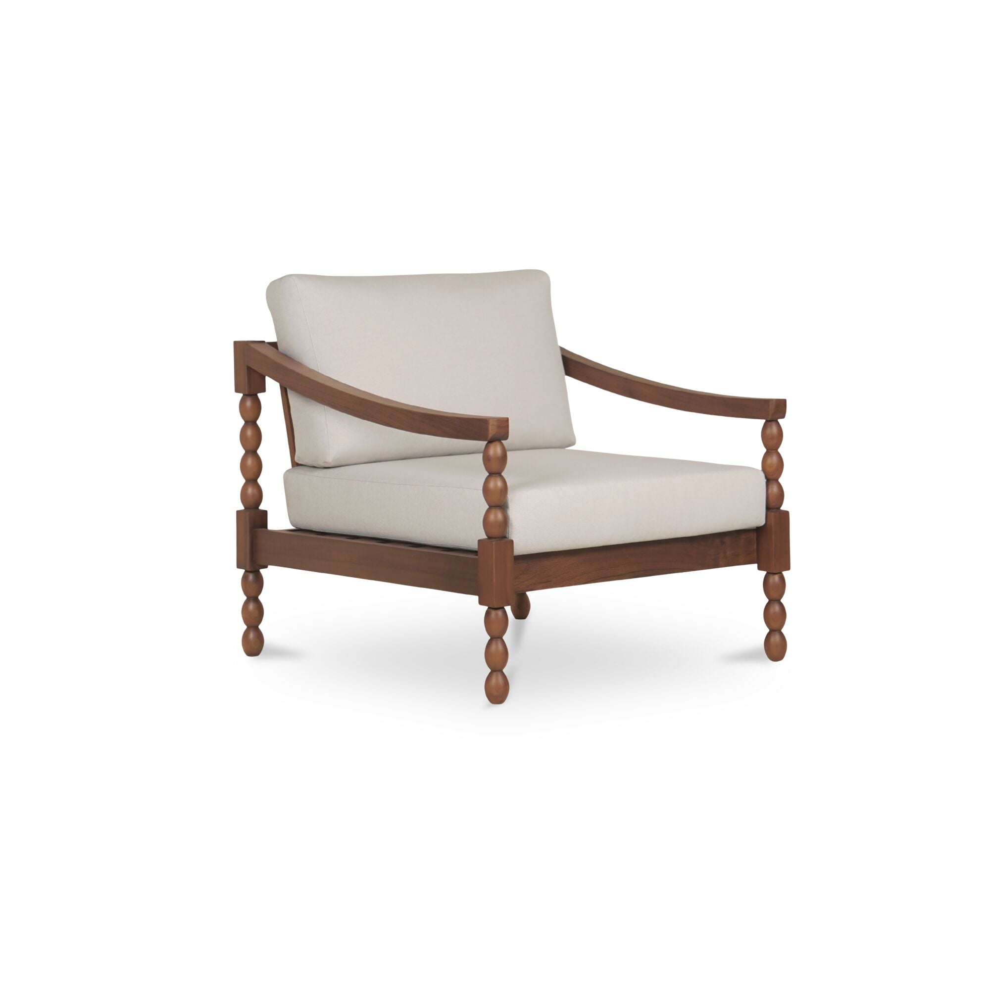 Moes Delilah Outdoor Accent Chair Brown TA-1018-03