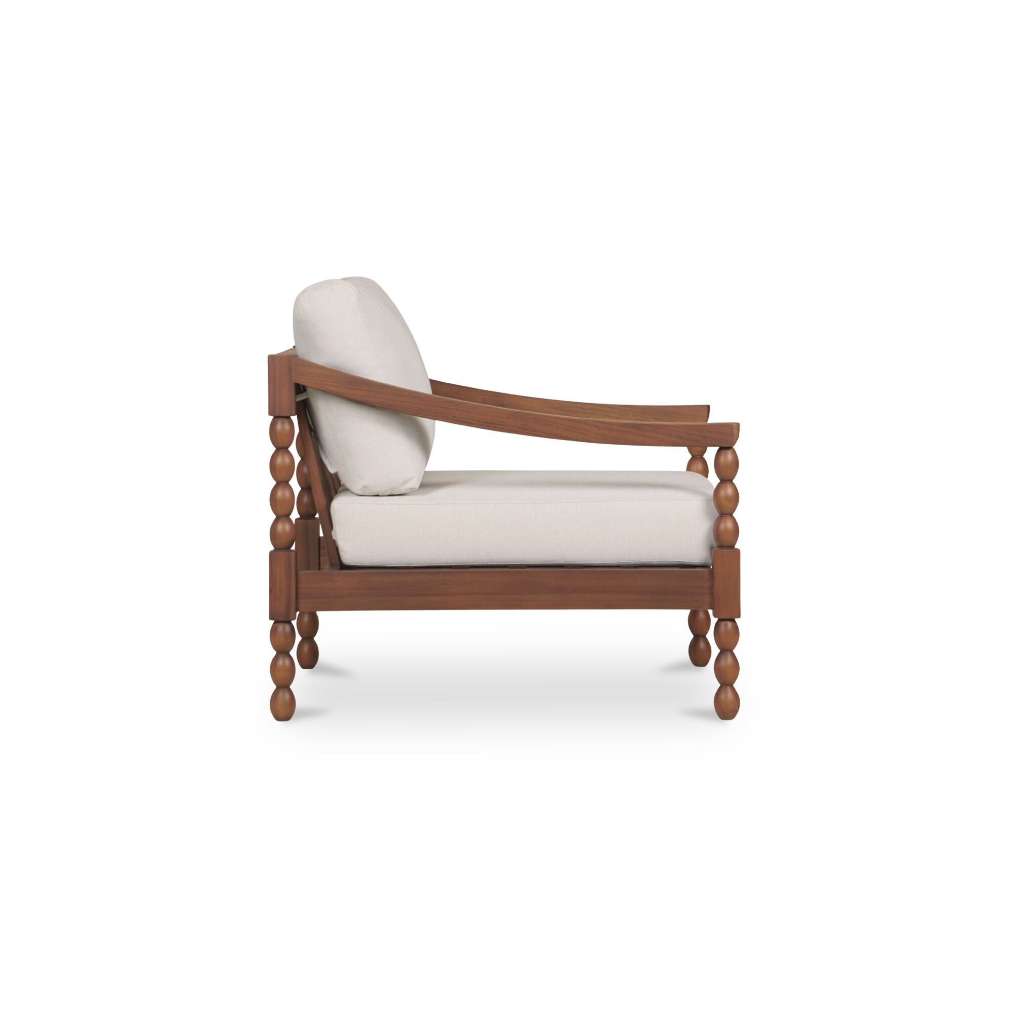 Moes Delilah Outdoor Accent Chair Brown TA-1018-03