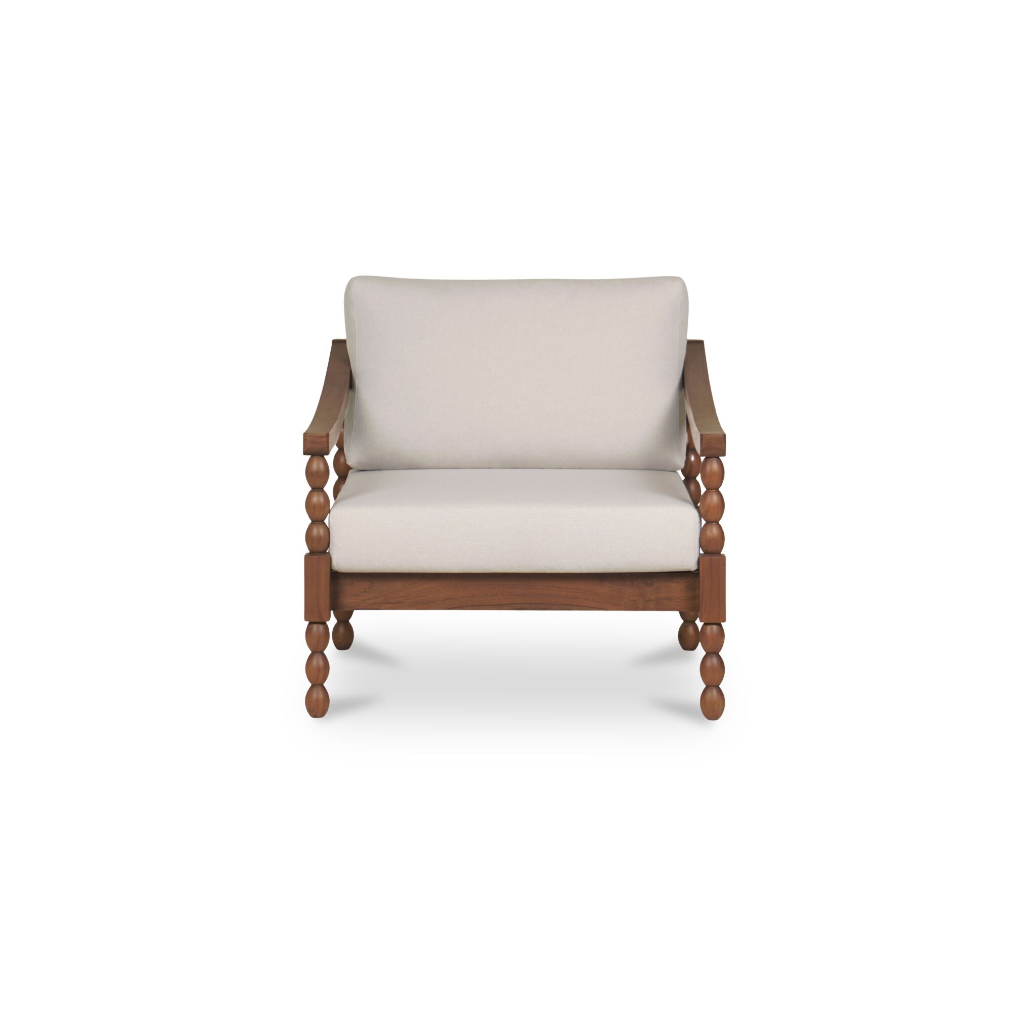 Moes Delilah Outdoor Accent Chair Brown TA-1018-03