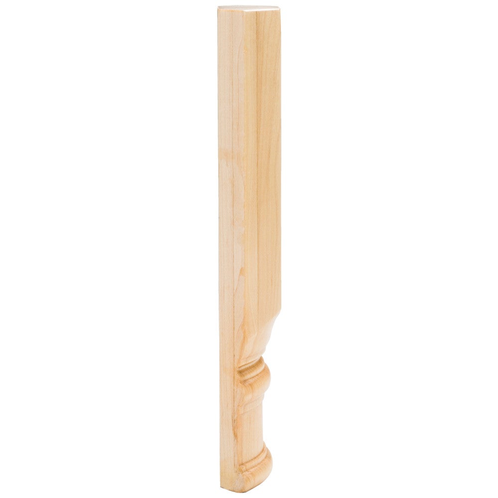 Hardware Resources 2-7/8" W x 1-7/8" D x 9-7/8" H Cherry Spool & Beveled Transition Block