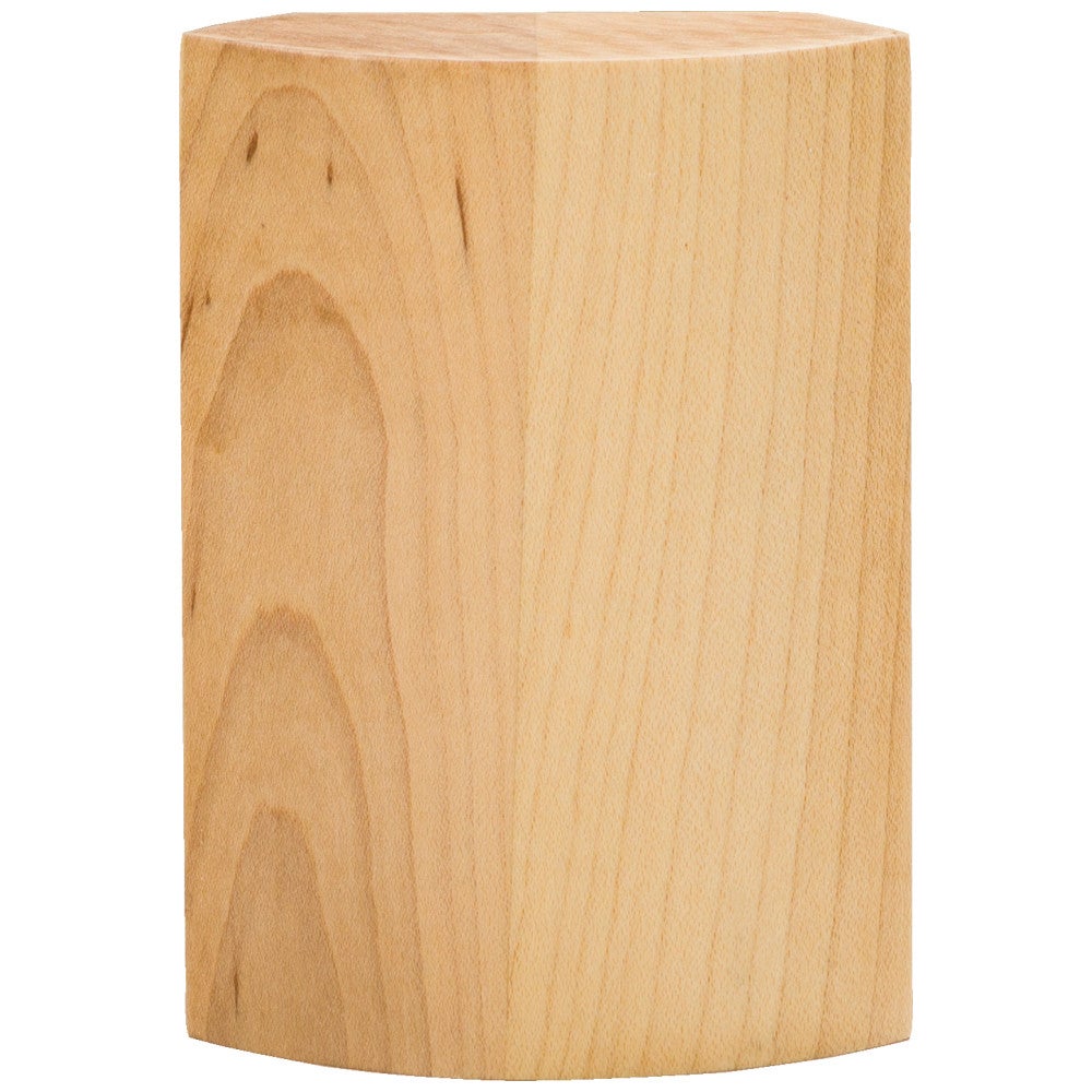Hardware Resources 2-11/16" W x 7/8" D x 4" H Poplar Radius Transition Block