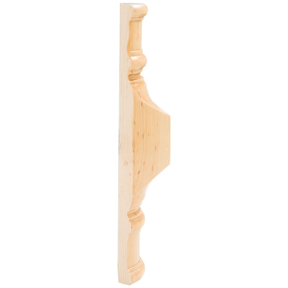Hardware Resources 2-7/8" W x 2" D x 9-7/8" H Oak Center Spool & Transition Block