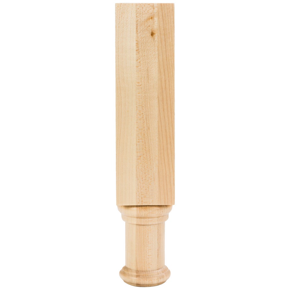 Hardware Resources 2-1/4" W x 1-1/8" D x 11-1/4" H Rubberwood Spool & Transition Block