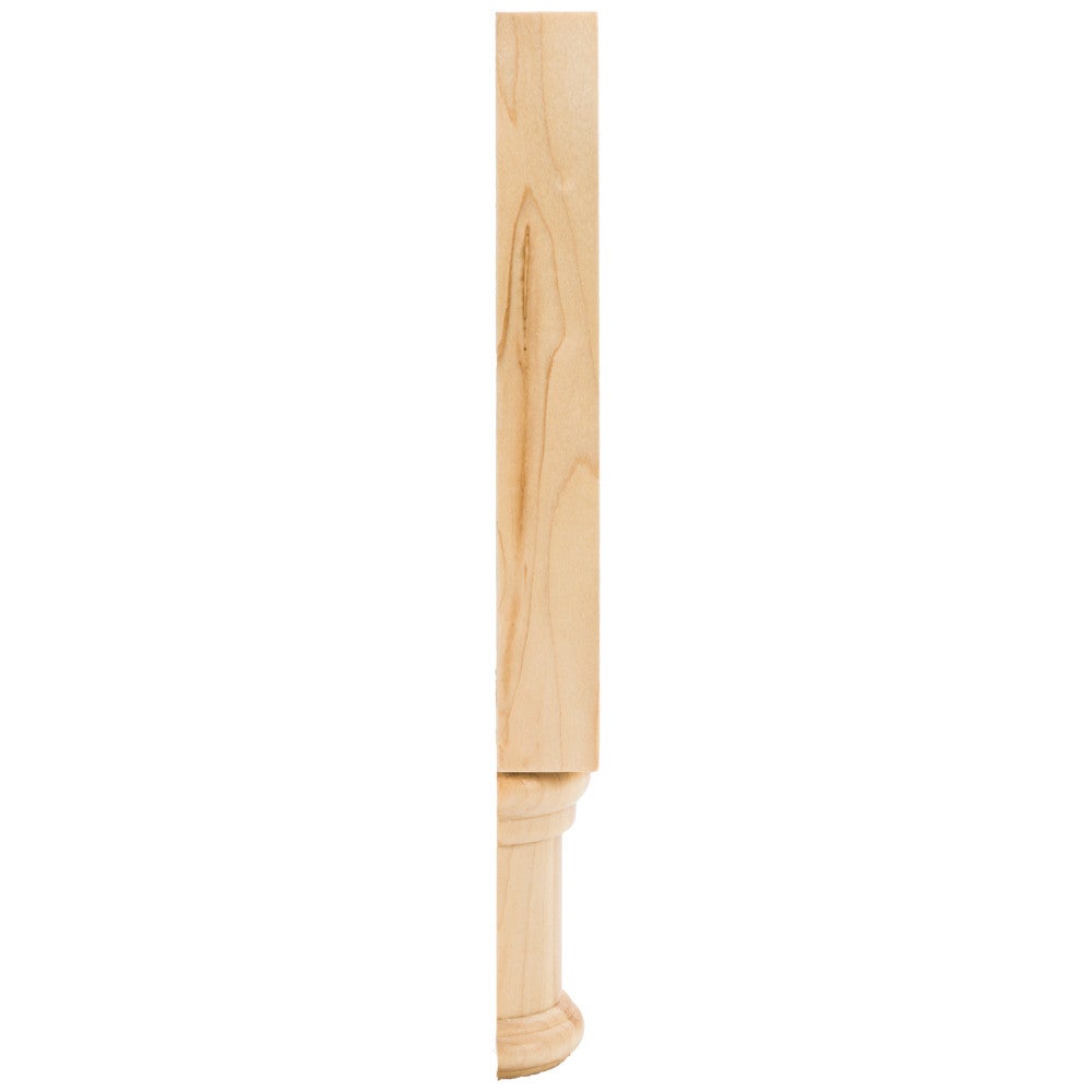 Hardware Resources 2-1/4" W x 1-1/8" D x 11-1/4" H Rubberwood Spool & Transition Block