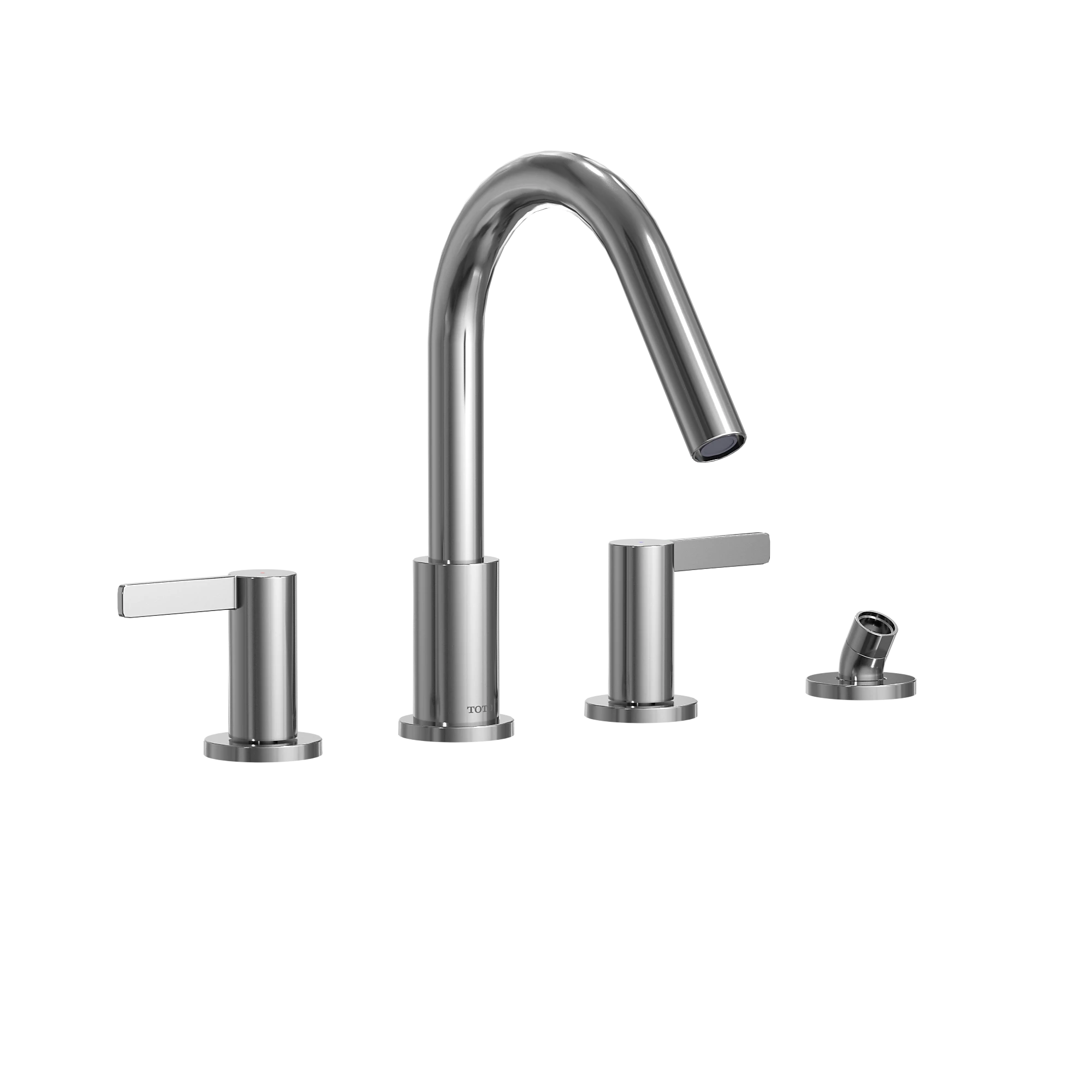 TOTO TBG11202UA GF Four-hole Roman Tub Filler Trim - Lever Handles
