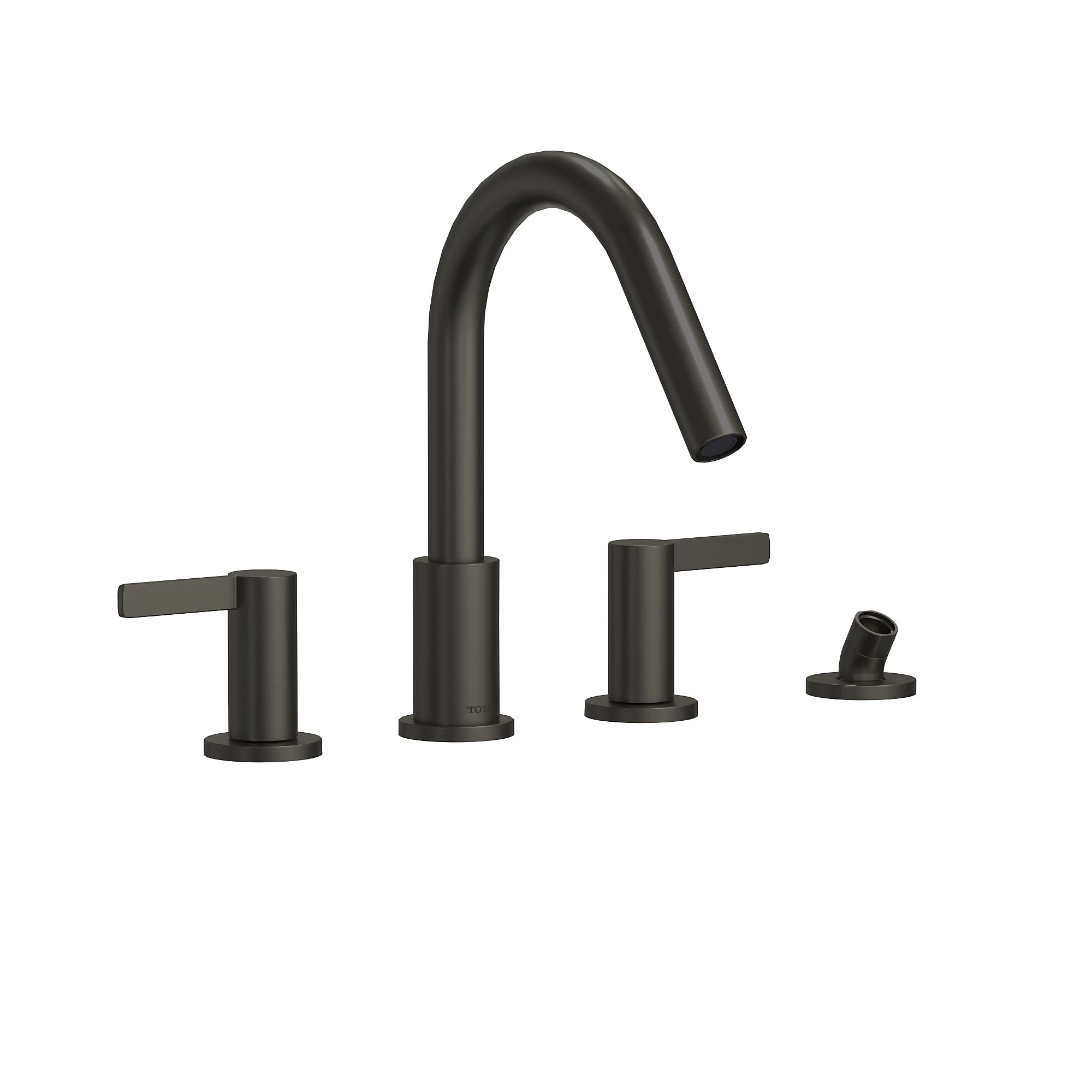 TOTO TBG11202UA GF Four-hole Roman Tub Filler Trim - Lever Handles
