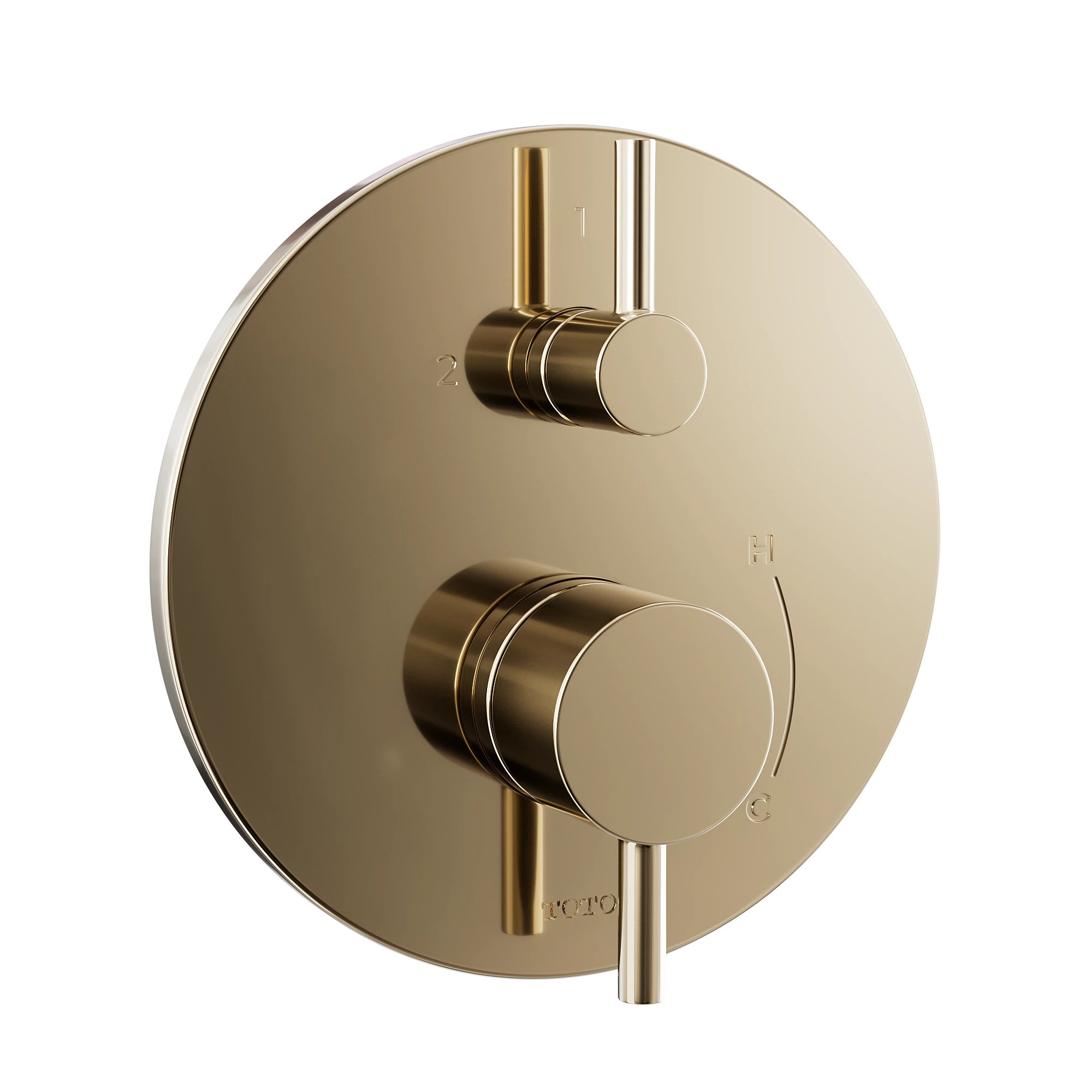 TOTO TBV01802U Pressure Balance Valve with Diverter Trim - Round