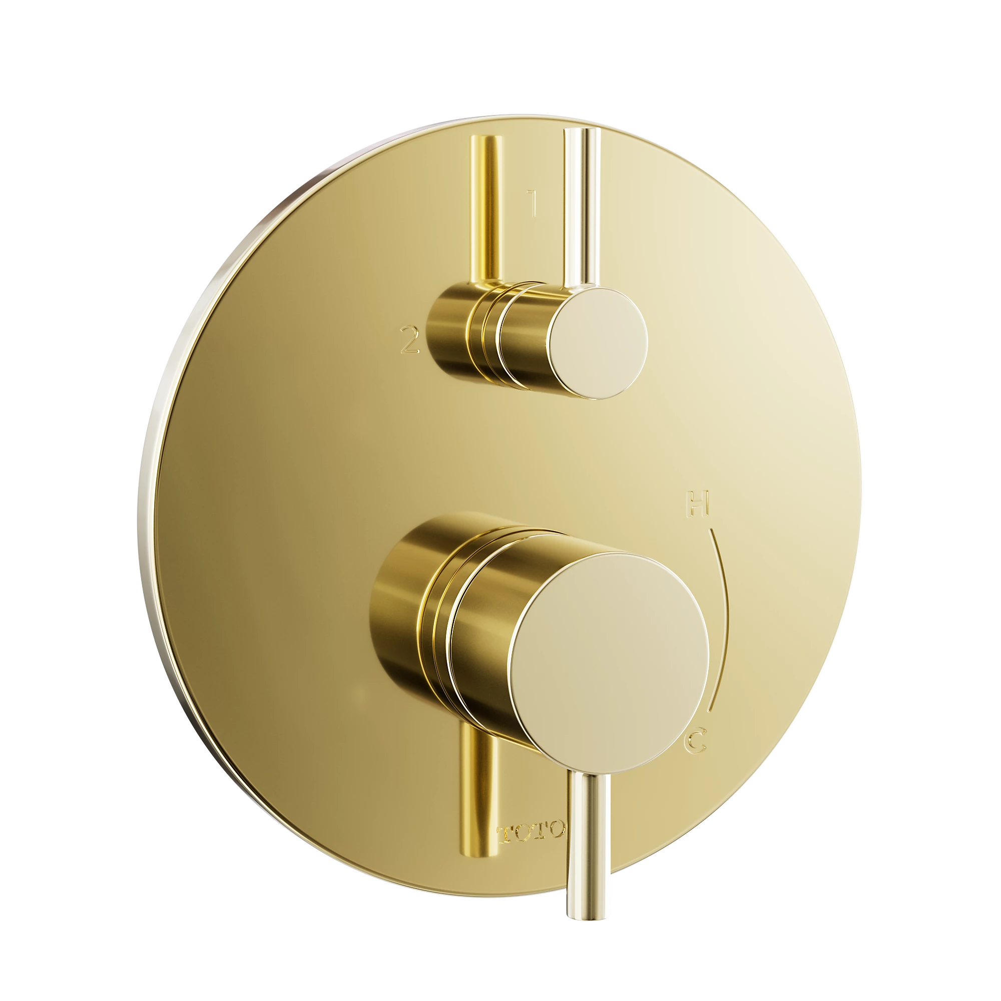 TOTO TBV01802U Pressure Balance Valve with Diverter Trim - Round