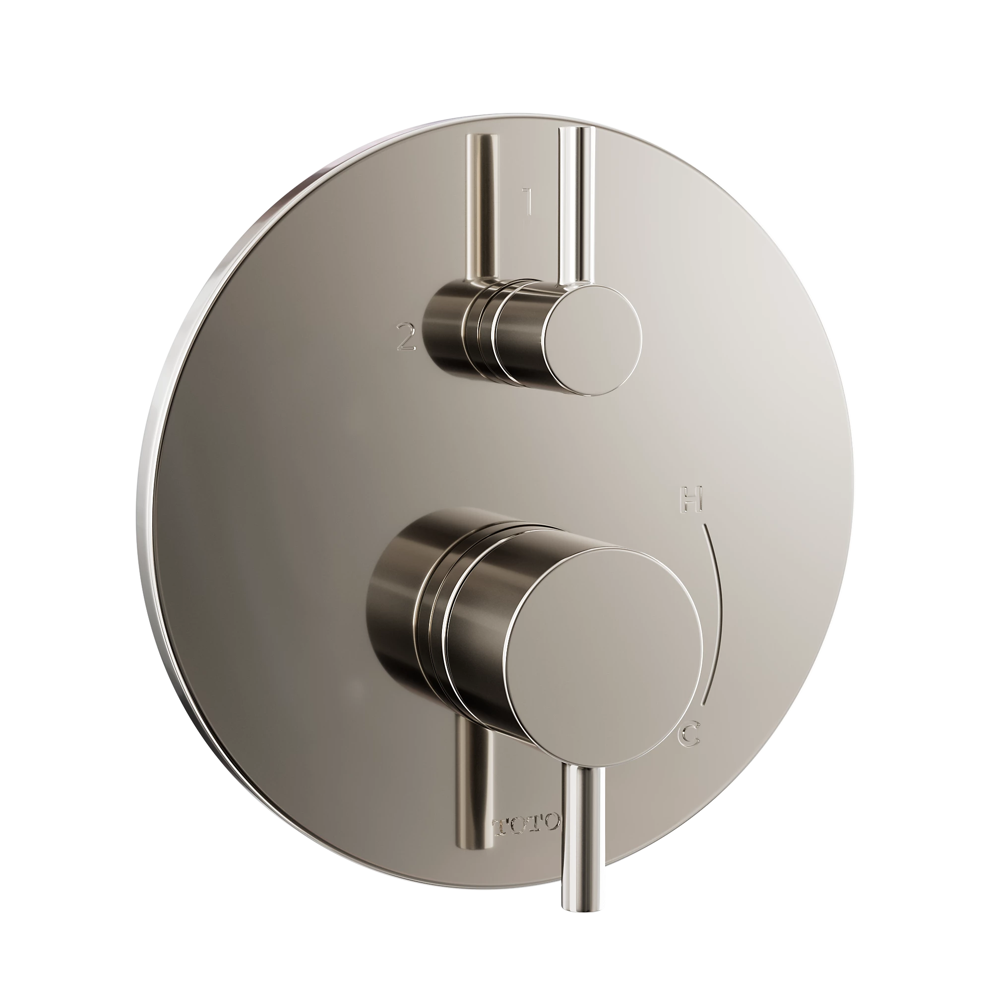 TOTO TBV01802U Pressure Balance Valve with Diverter Trim - Round