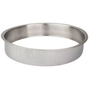 Hardware Resources 10" Diameter 2" Height Brushed Stainless Steel Trash Can Ring