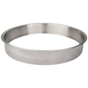 Hardware Resources 12" Diameter 2" Height Brushed Stainless Steel Trash Can Ring