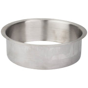 Hardware Resources 6" Diameter 2" Height Brushed Stainless Steel Trash Can Ring