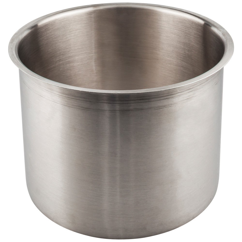 Hardware Resources 8" Diameter 6" Height Brushed Stainless Steel Trash Can Ring