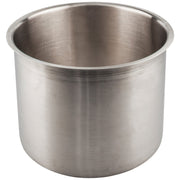 Hardware Resources 8" Diameter 6" Height Brushed Stainless Steel Trash Can Ring