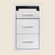 Summerset 17" Vertical 2-Drawer & Paper Towel Holder Combo, TDC-17