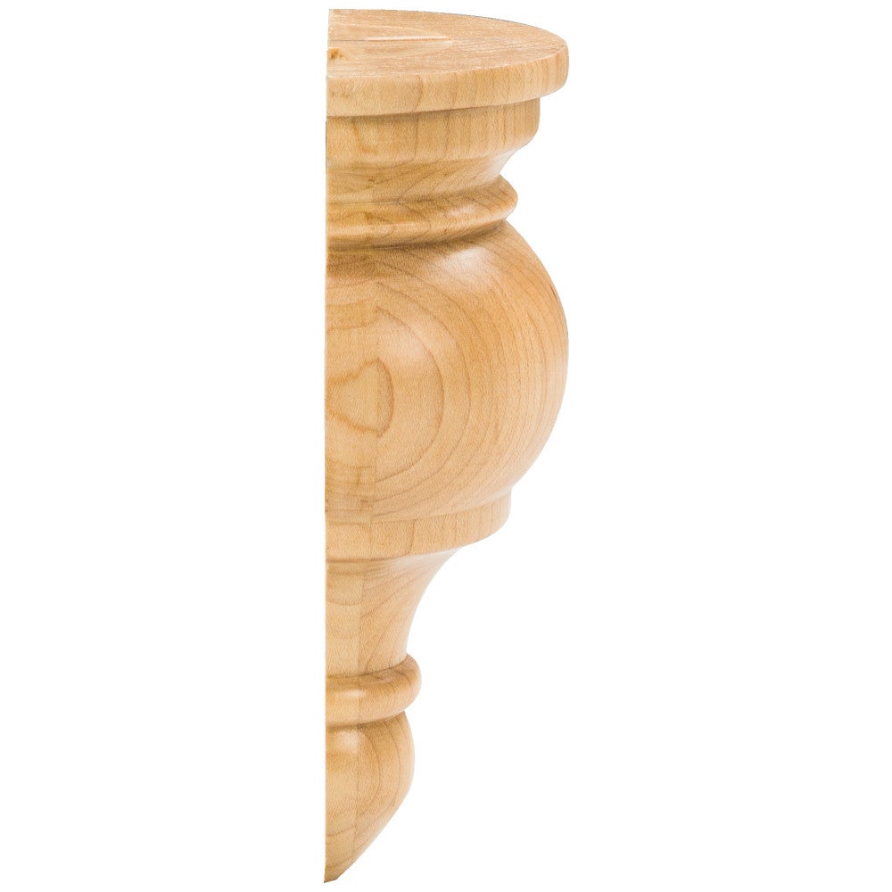 Hardware Resources 2-3/4" W x 1-3/8" D x 4-1/2" H Oak Transition Finial