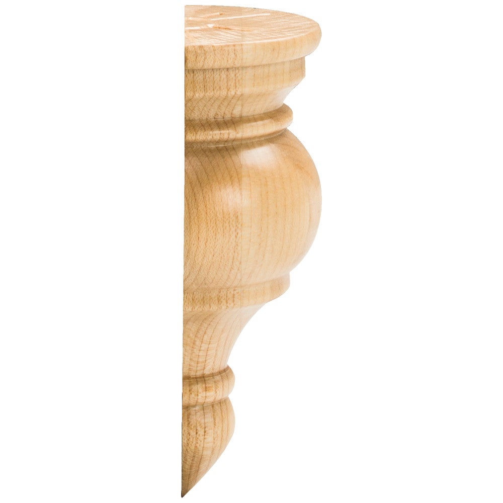 Hardware Resources 2-3/4" W x 1-3/8" D x 4-1/2" H Oak Transition Finial