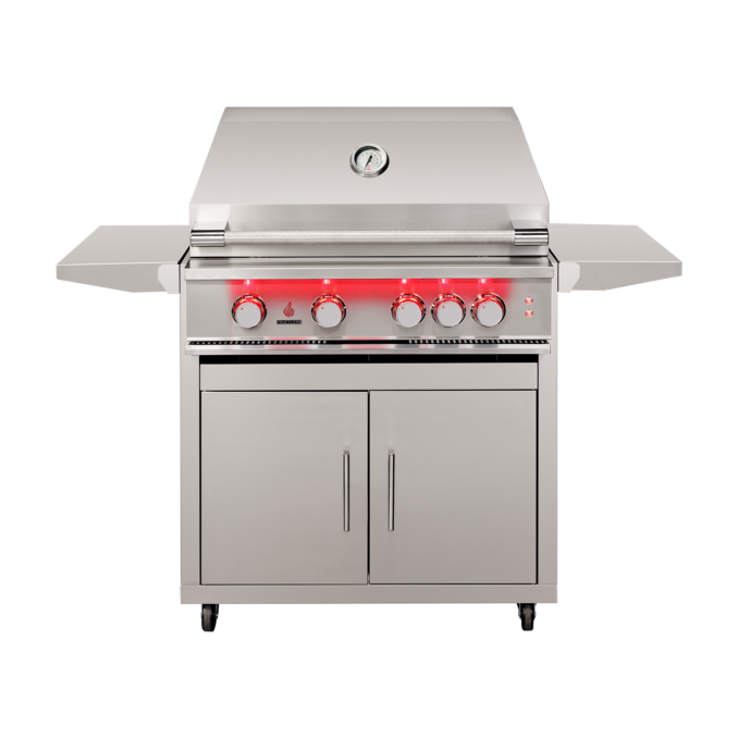 TrueFlame Grill Built-In/Freestanding