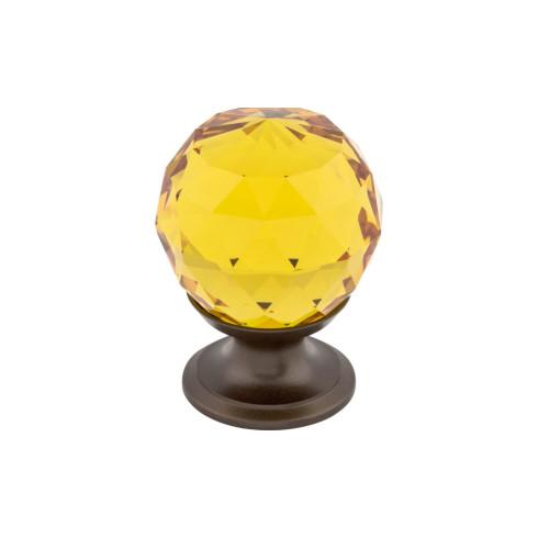 Top Knobs Amber Crystal Knob