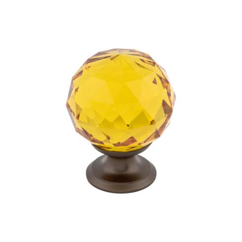 Top Knobs Amber Crystal Knob