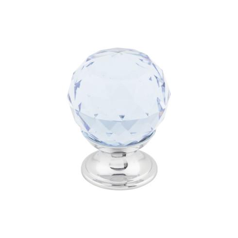 Top Knobs Light Blue Crystal Knob