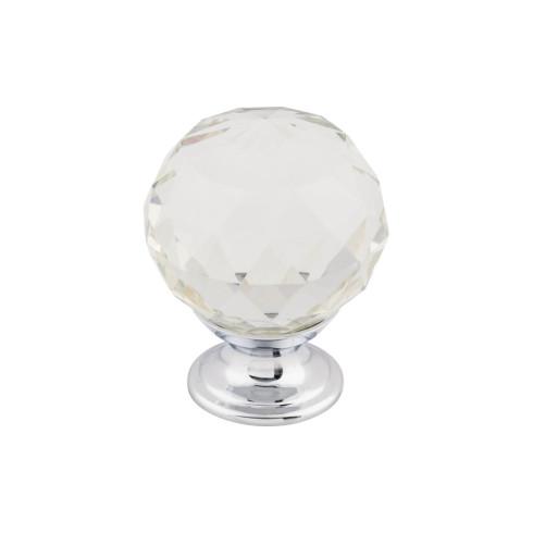 Top Knobs Clear Crystal Knob