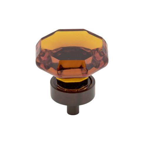 Top Knobs Wine Octagon Crystal Knob