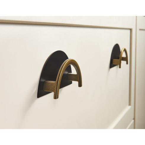 Top Knobs Sanctuary Half Circle Backplate