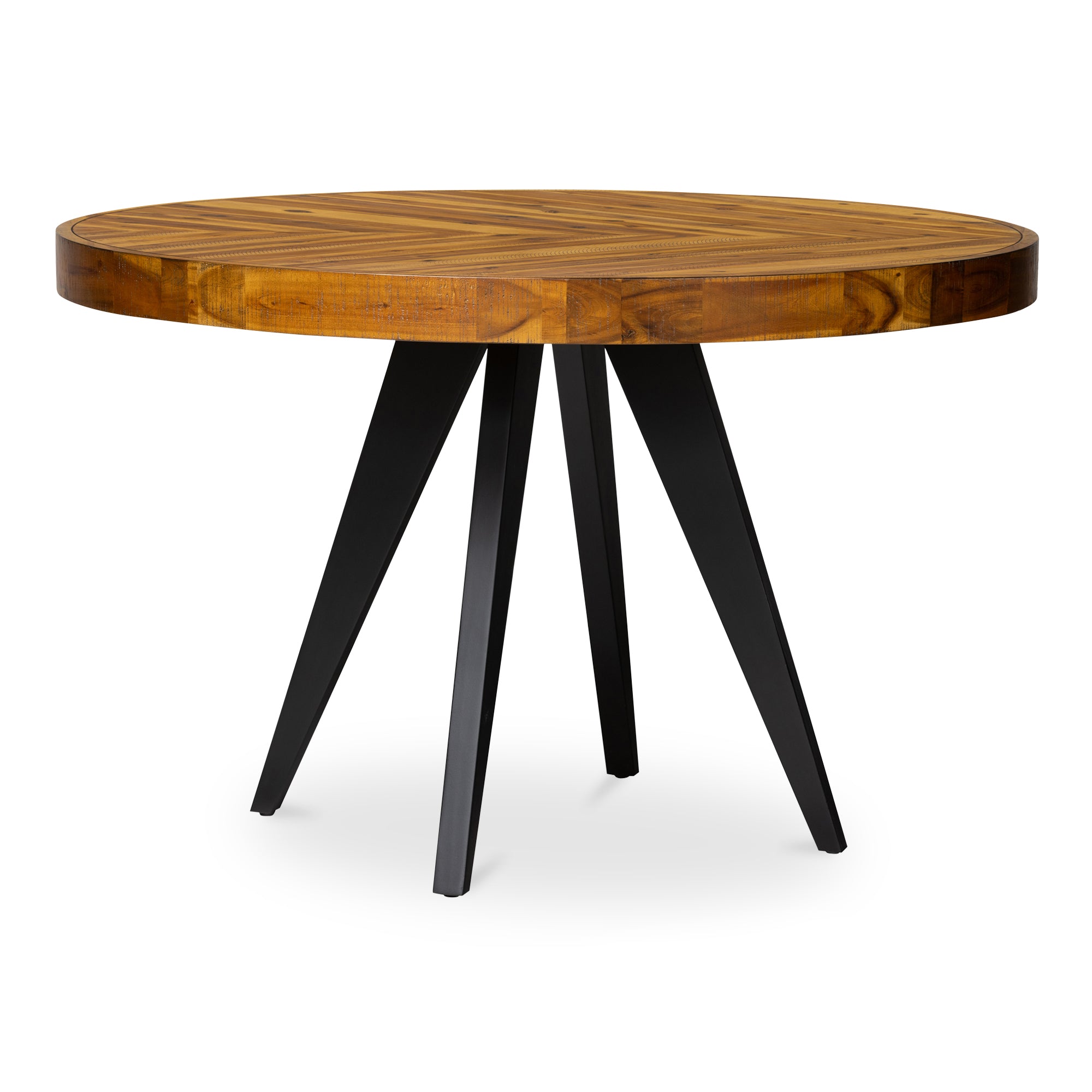 Moes Parq Round Dining Table Amber TL-1010-14