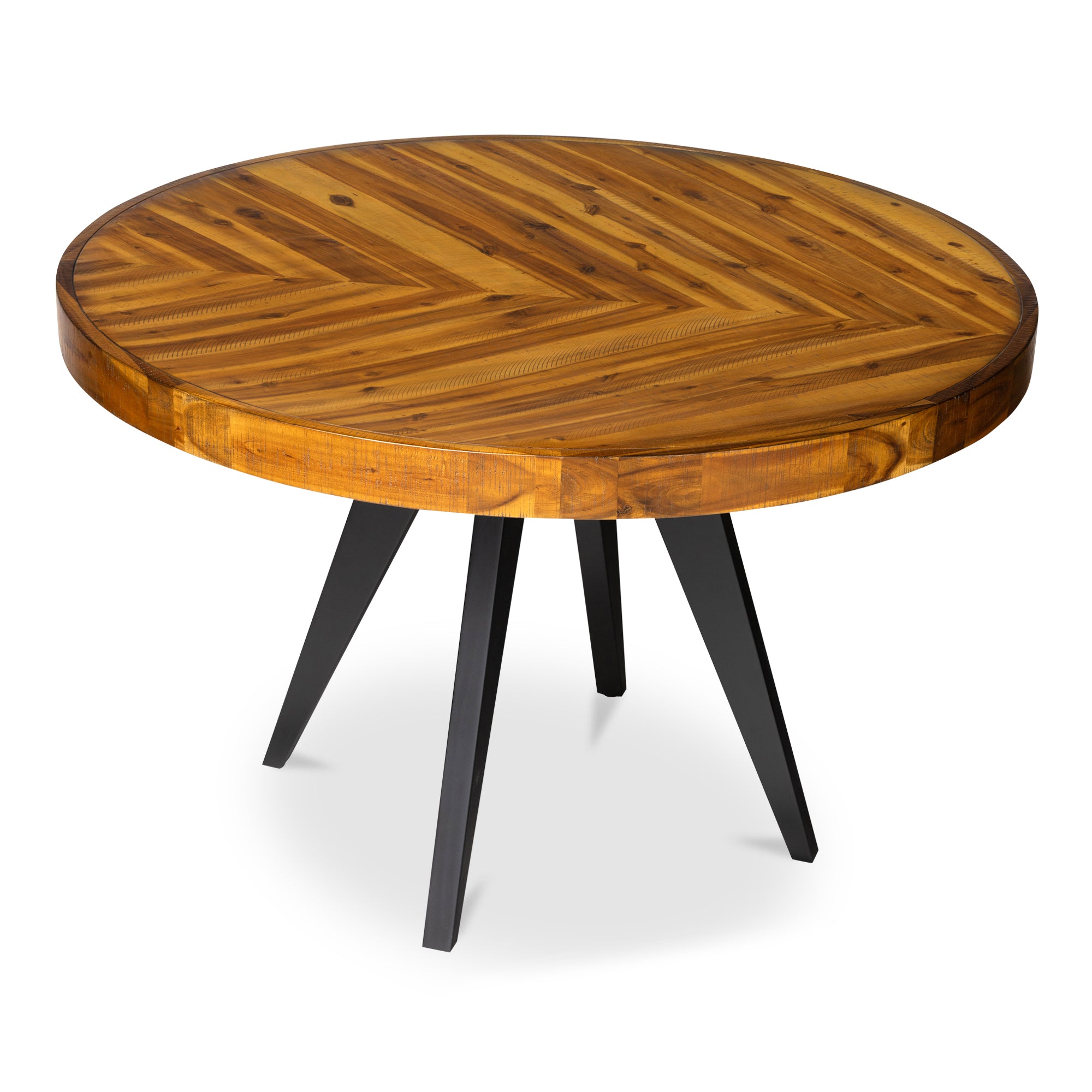 Moes Parq Round Dining Table Amber TL-1010-14