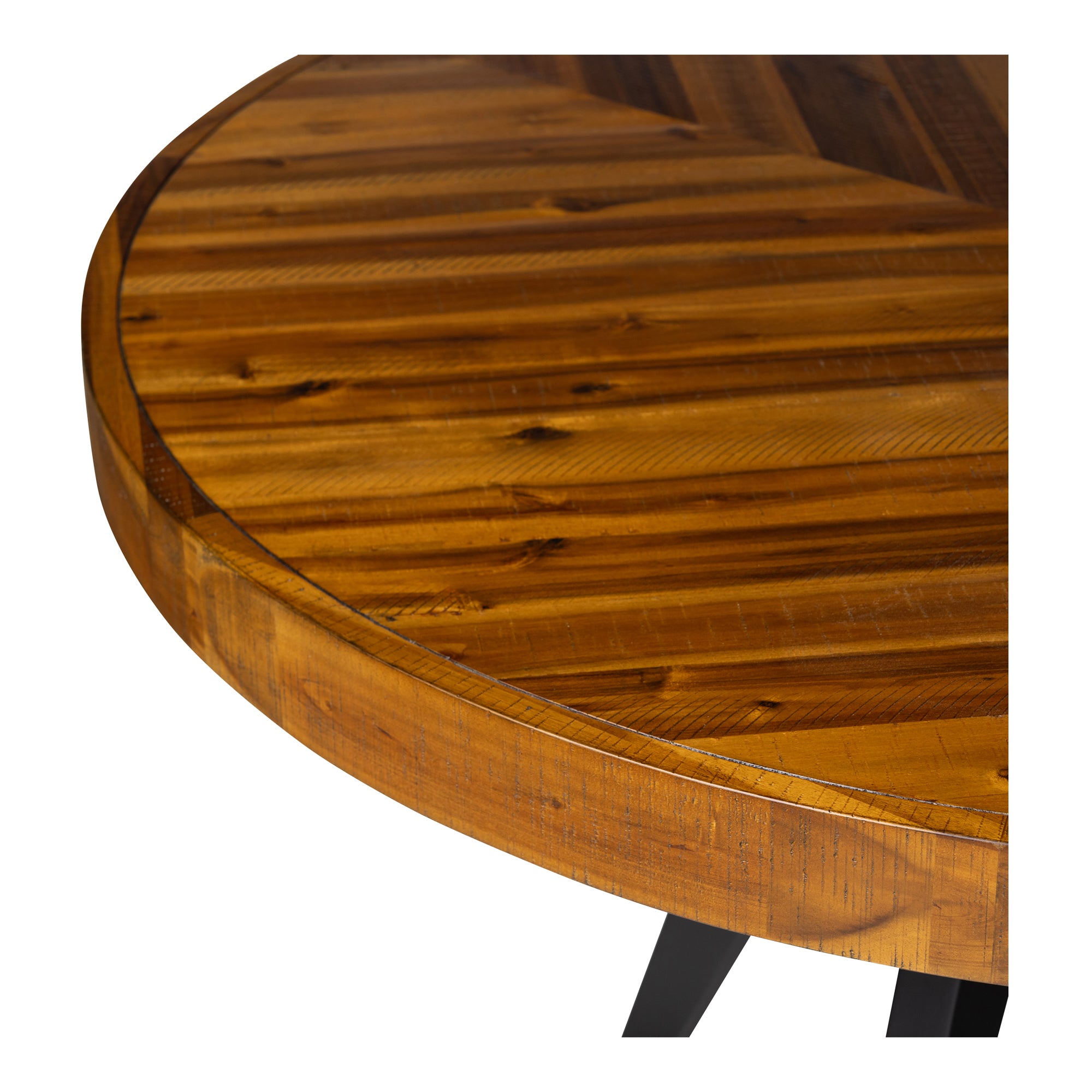 Moes Parq Round Dining Table Amber TL-1010-14