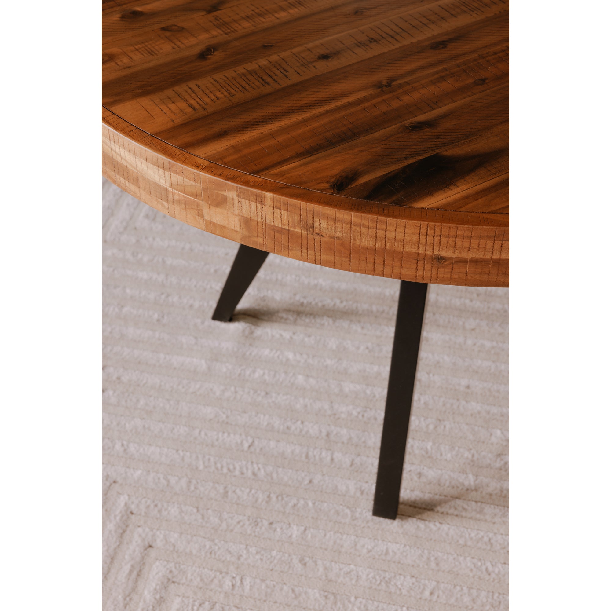 Moes Parq Round Dining Table Amber TL-1010-14