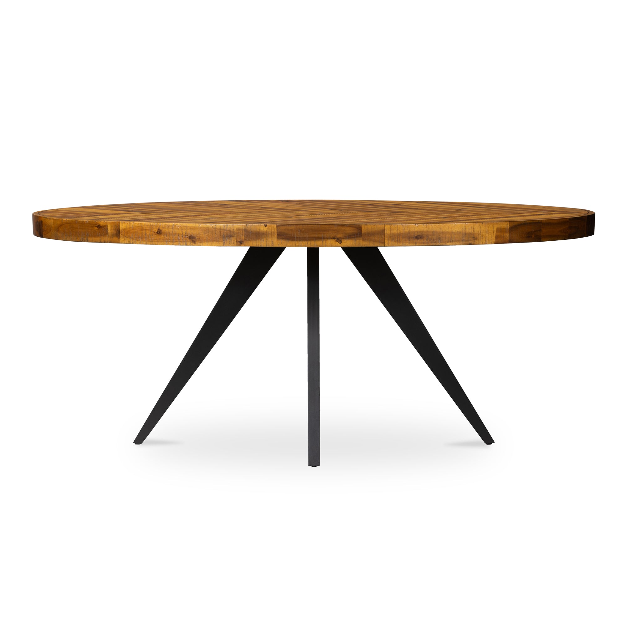 Moes Parq Oval Dining Table Amber TL-1019-14